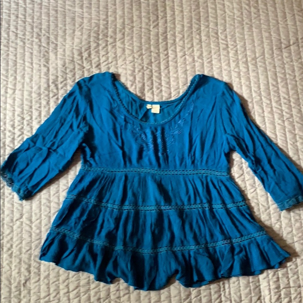 Blue tunic